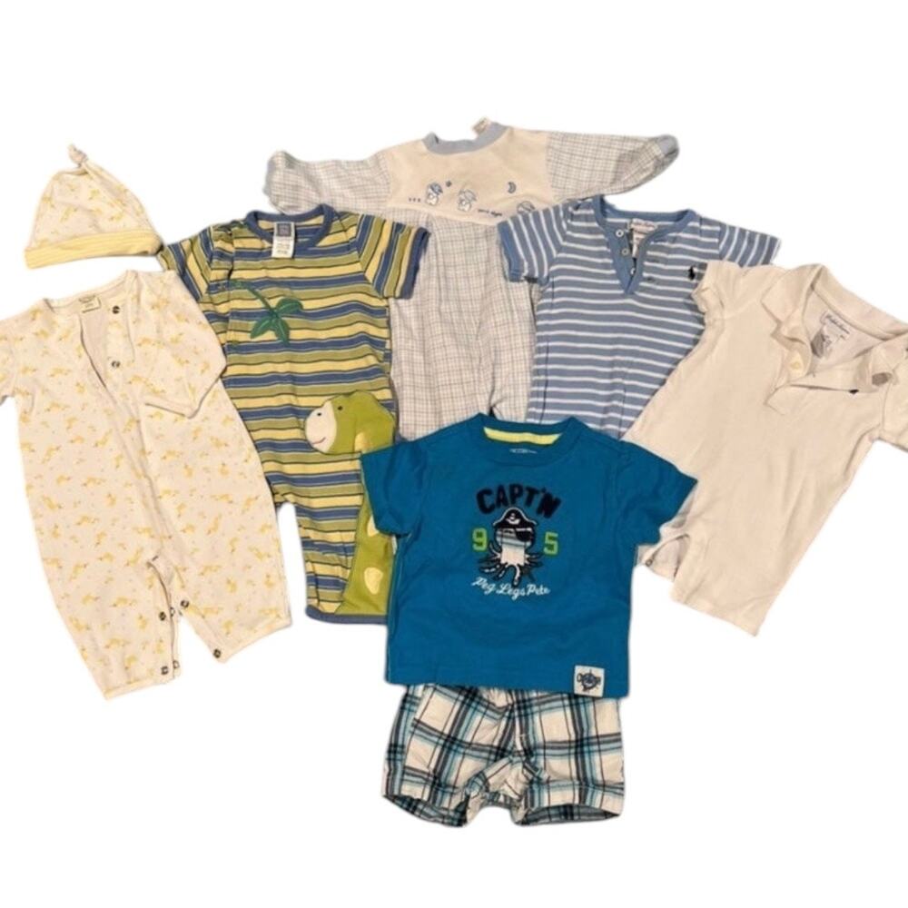 Baby Boy Size 6 Months Clothing Bundle